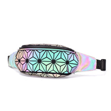 Load image into Gallery viewer, Debut Collection: Geometric Reflective Fannypack
