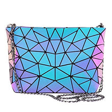 Load image into Gallery viewer, Debut Collection: Geometric Reflective Crossbody Bag
