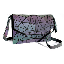 Load image into Gallery viewer, Debut Collection: Geometric Reflective Envelope Purse
