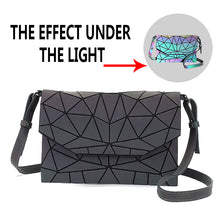 Load image into Gallery viewer, Debut Collection: Geometric Reflective Envelope Purse
