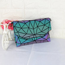 Load image into Gallery viewer, Debut Collection: Geometric Reflective Envelope Purse
